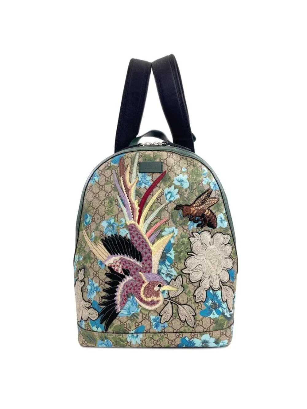 Gucci GG Blooms Bird Embroidery Backpack